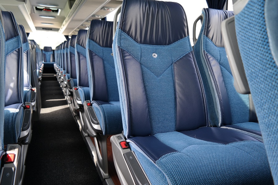 Setra touringcar buitenkant